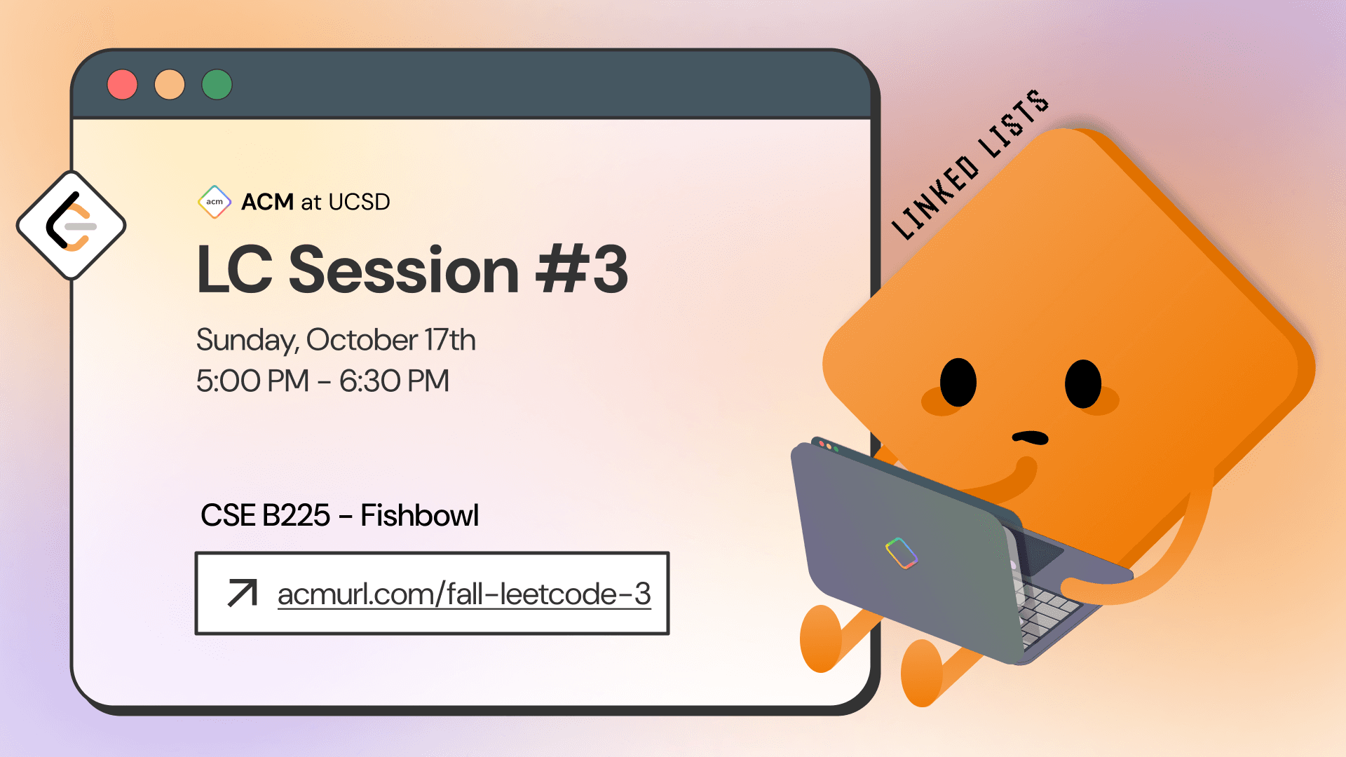 Leetcode Session 3: Linked Lists cover image