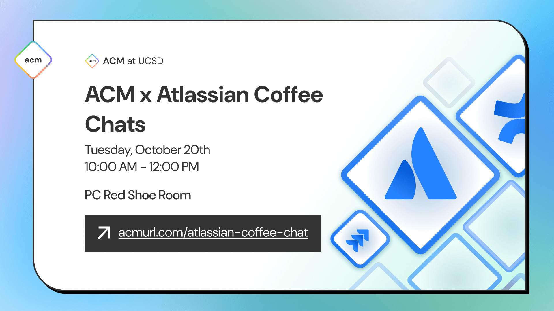 ACM x Atlassian Coffee Chats cover image
