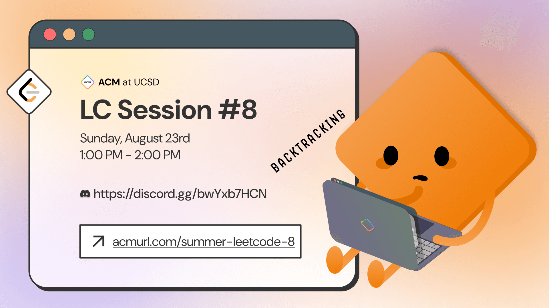 LeetCode Session 8: Backtracking cover image