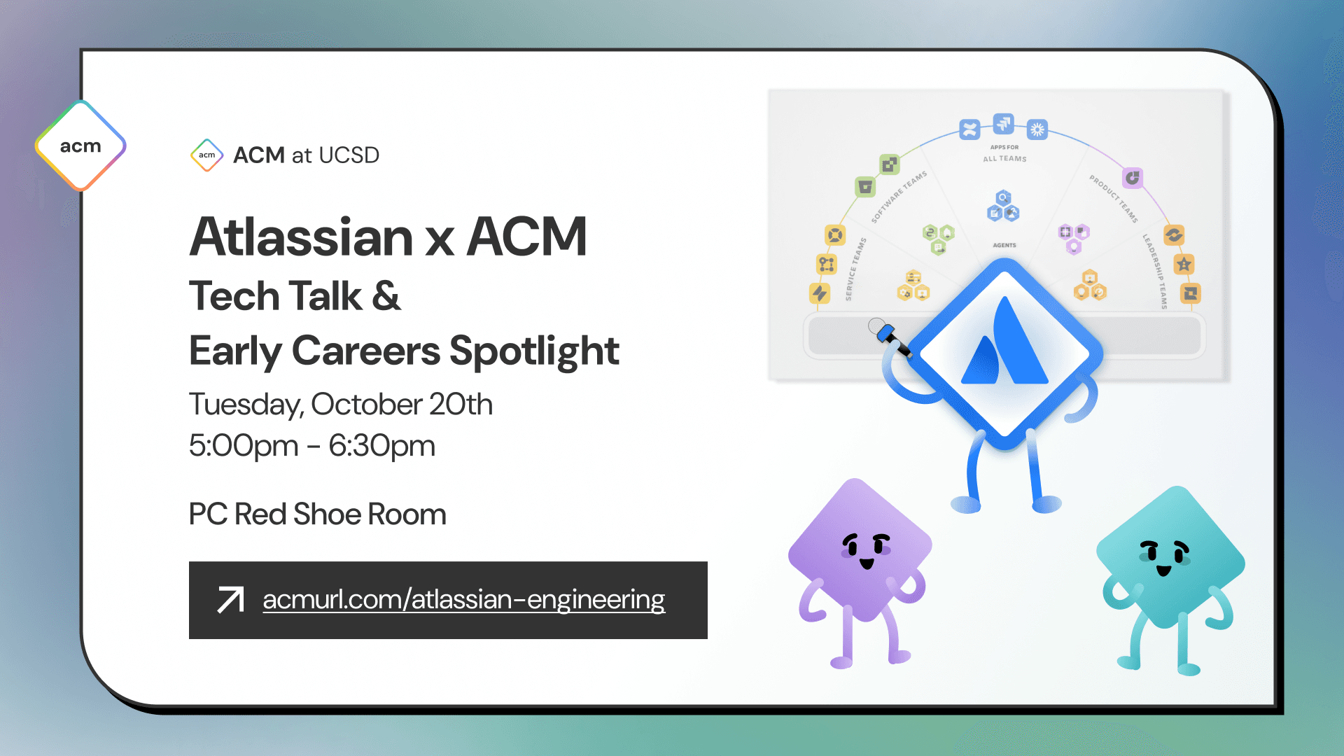 Build the Future with AI: Atlassian x ACM Tech Talk & Early Careers Spotlight cover image