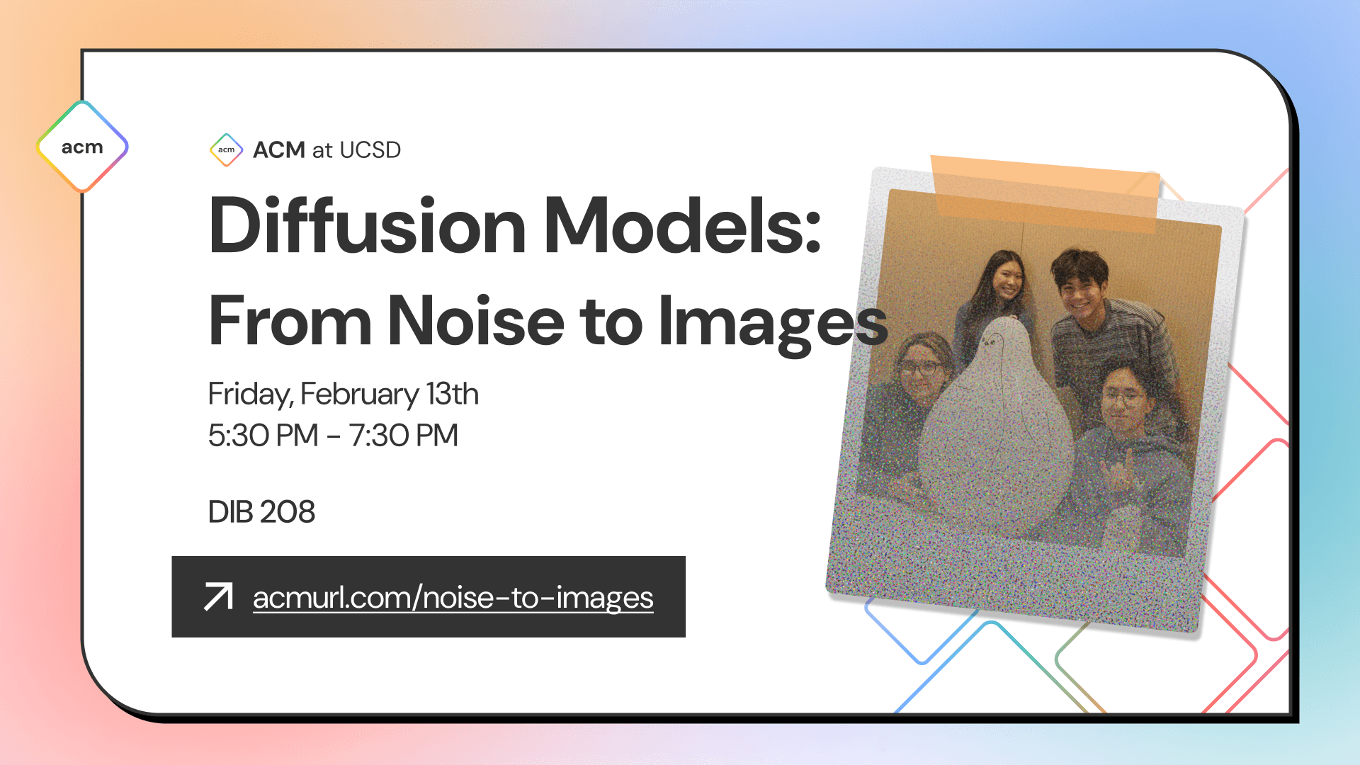 Diffusion Models: From Noise to Images cover image