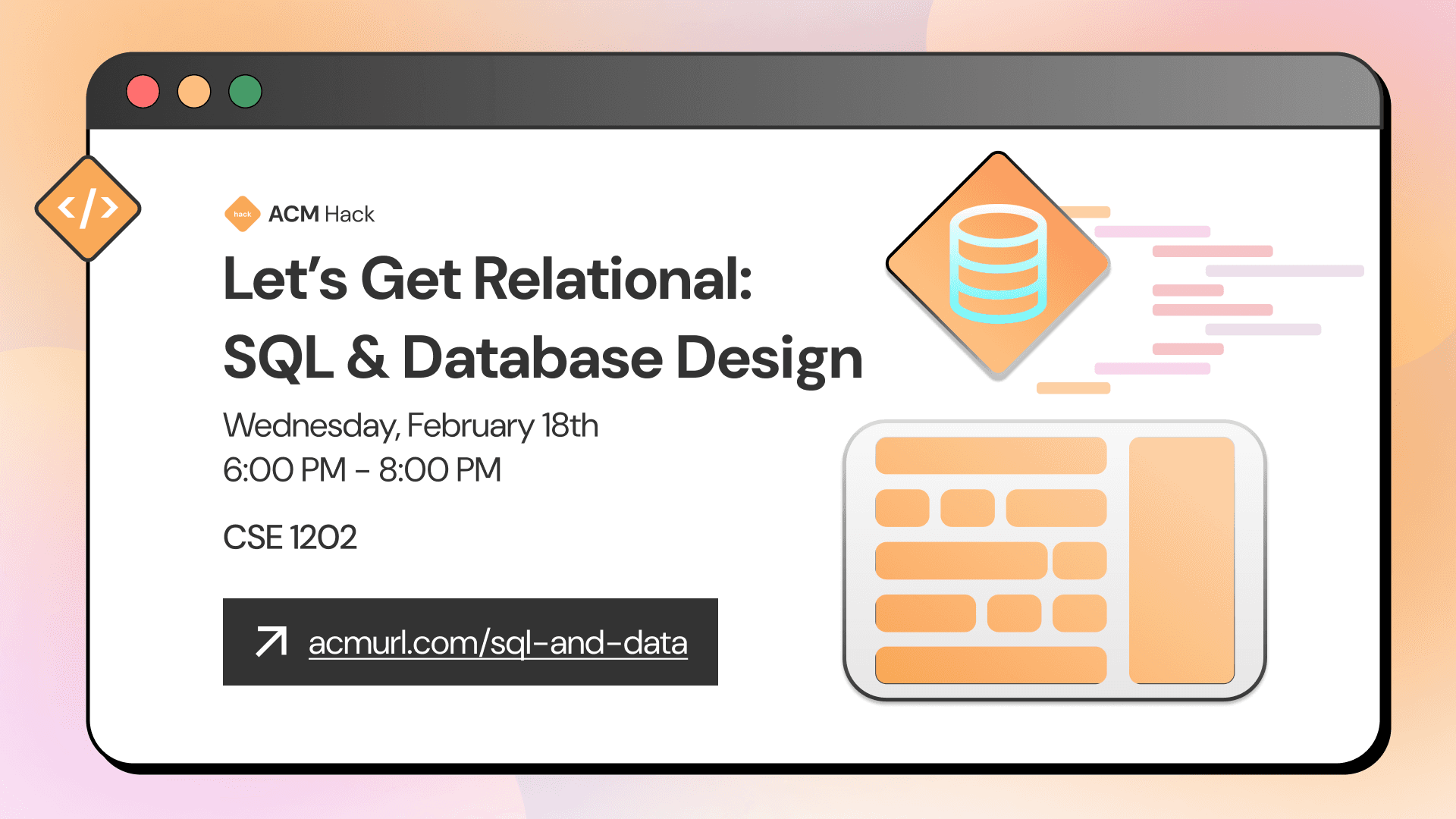Let’s Get Relational: SQL & Database Design cover image